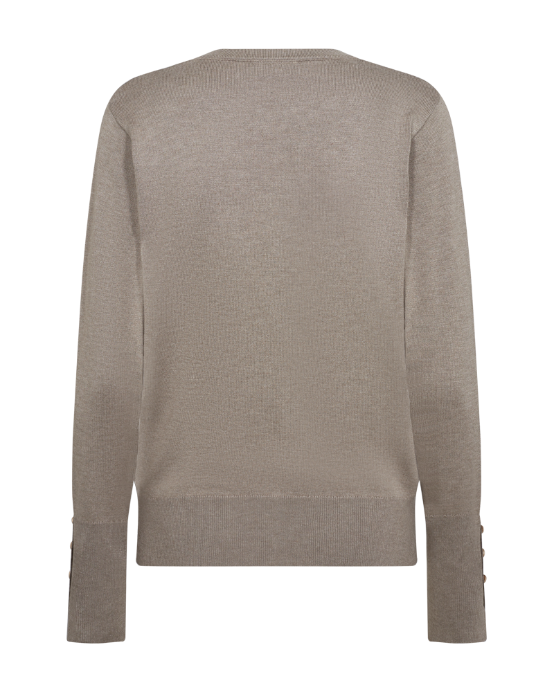 FQKATIE - CARDIGAN - BRAUN