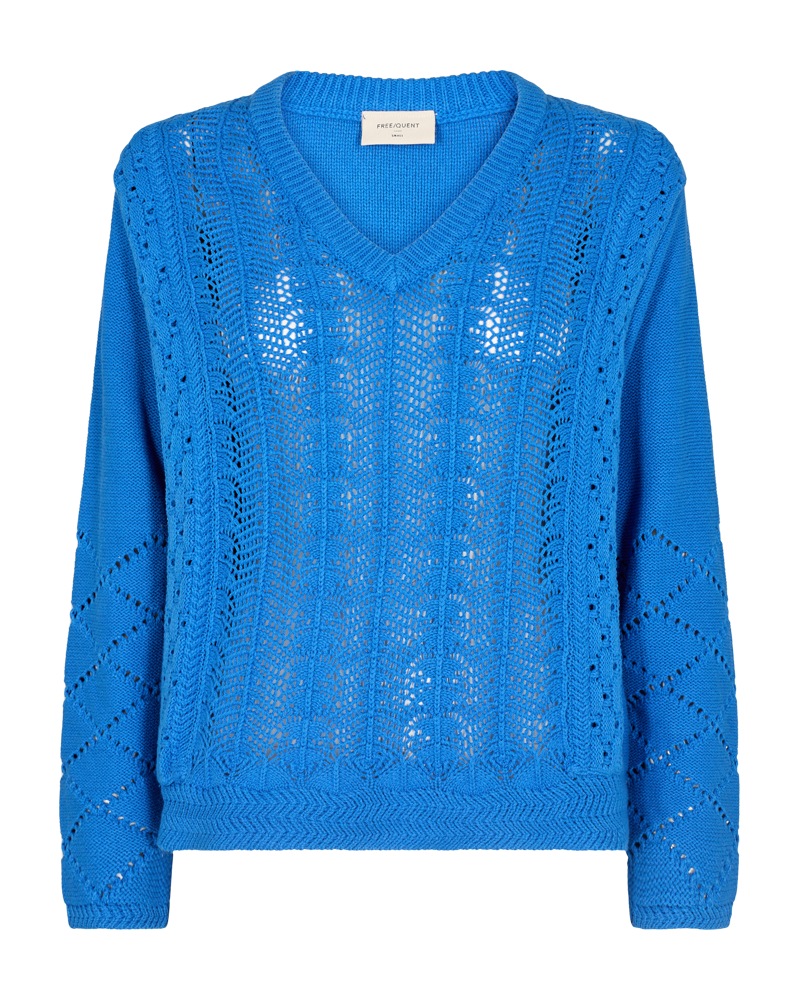 FQLIBBY - PULLOVER - BLAU