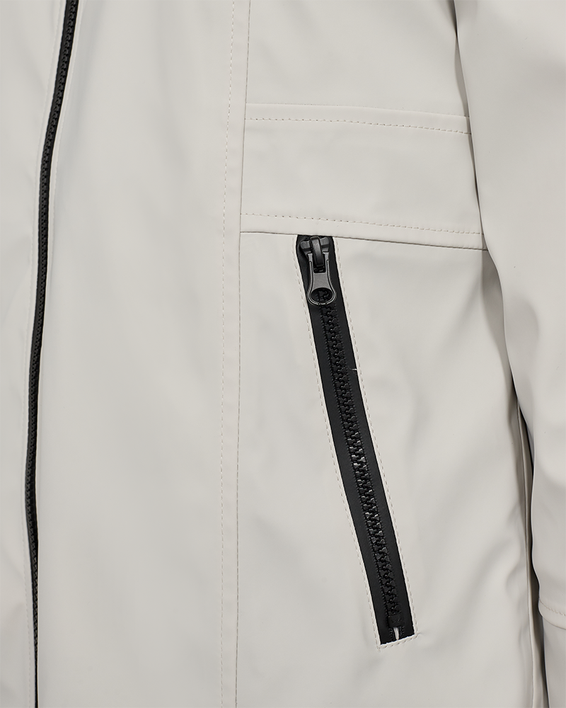 FQRAIN - WASSERABWEISENDE REGENJACKE - BEIGE