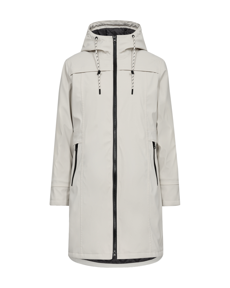 FQRAIN - WASSERABWEISENDE REGENJACKE - BEIGE