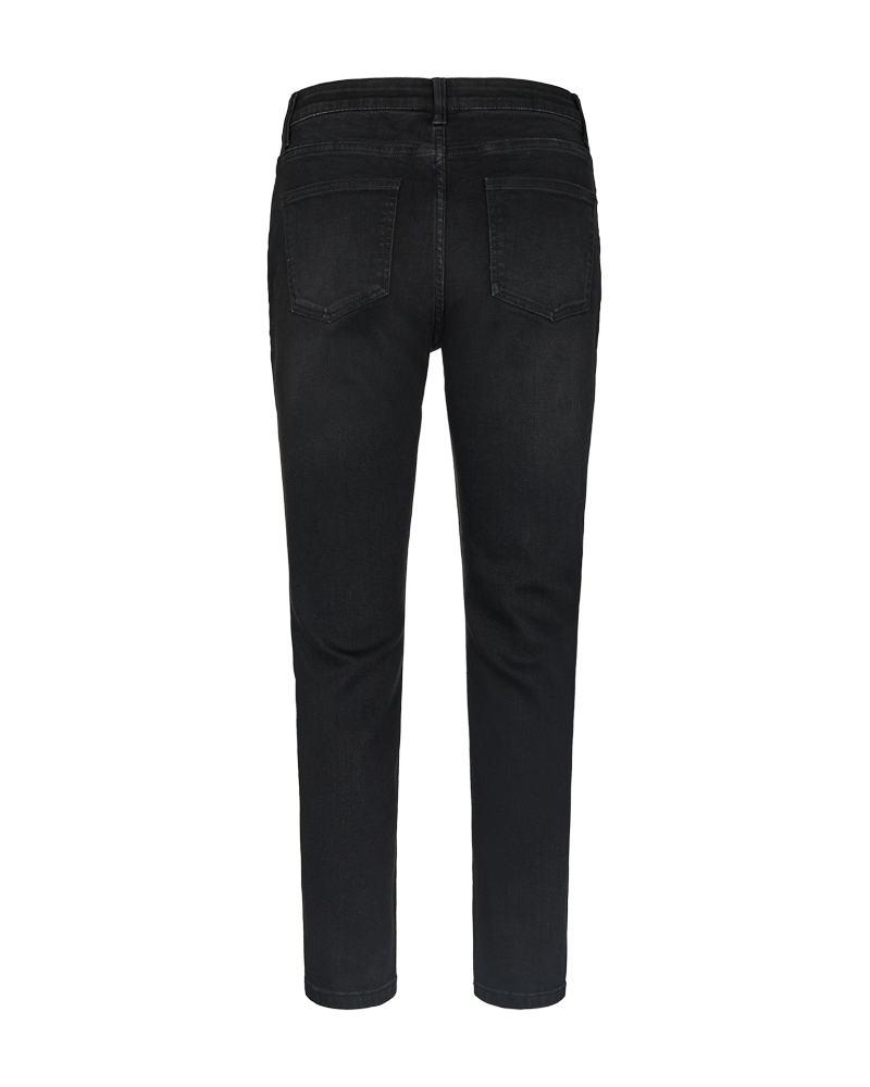 FQJANE  -  DENIM HOSES - SCHWARZ
