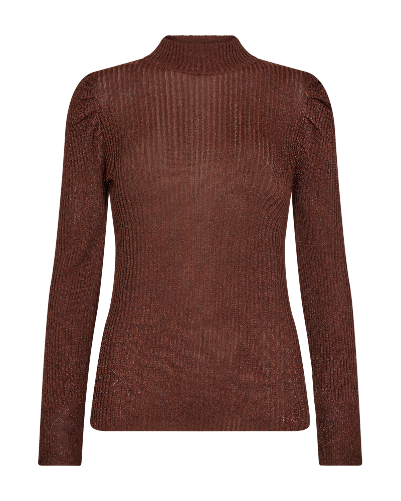 FQLURETTA - PULLOVER - BRAUN