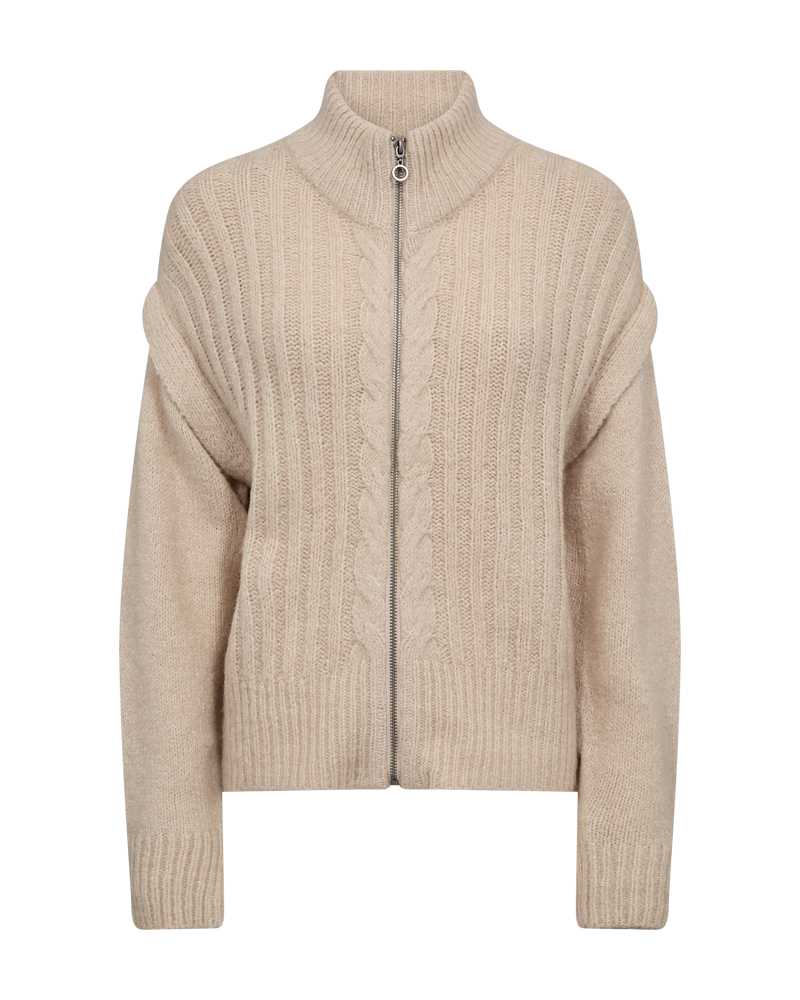 FQSILA - CARDIGAN - BEIGE
