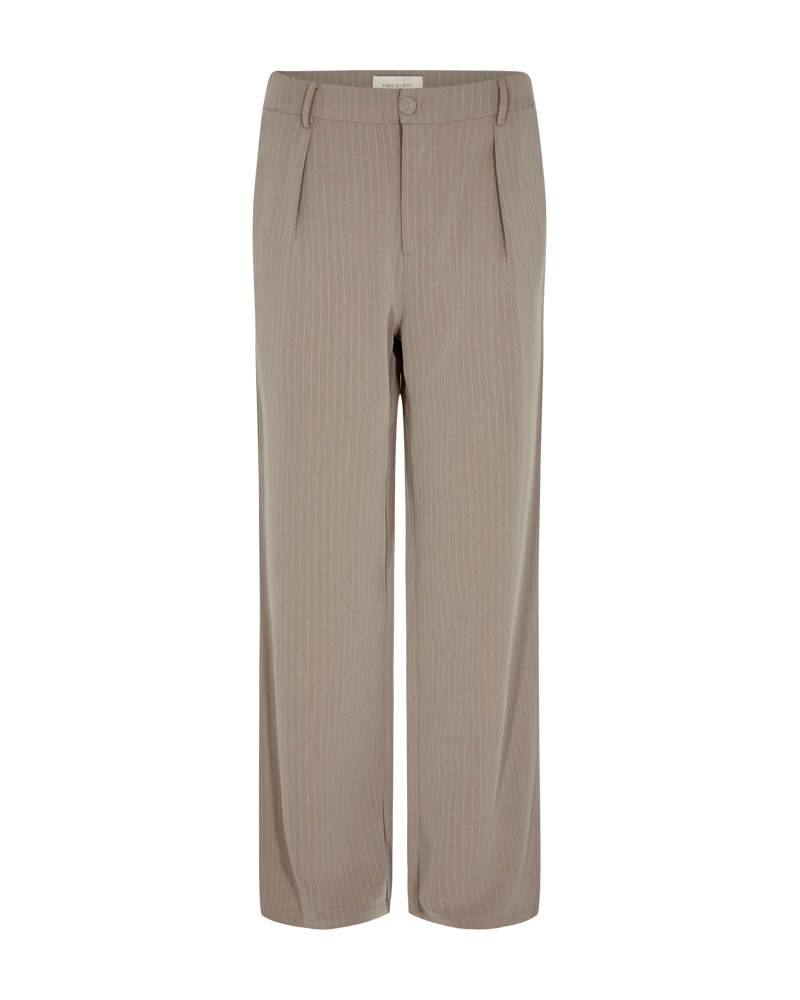 FQKITTAY - PINSTRIPE HOSE - BRAUN