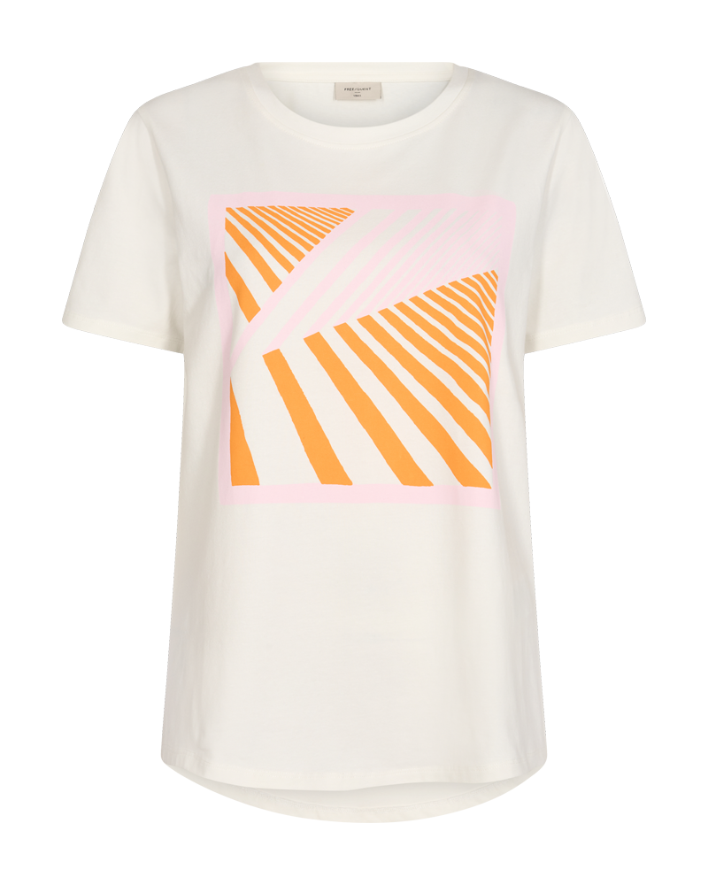 FQFENJAL - T-SHIRT - ORANGE