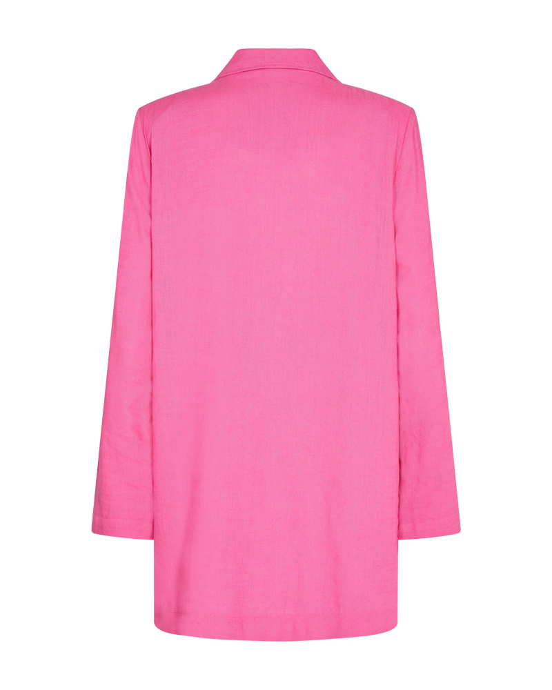 FQLUIGI - BLAZER MIT LEINEN - ROSA