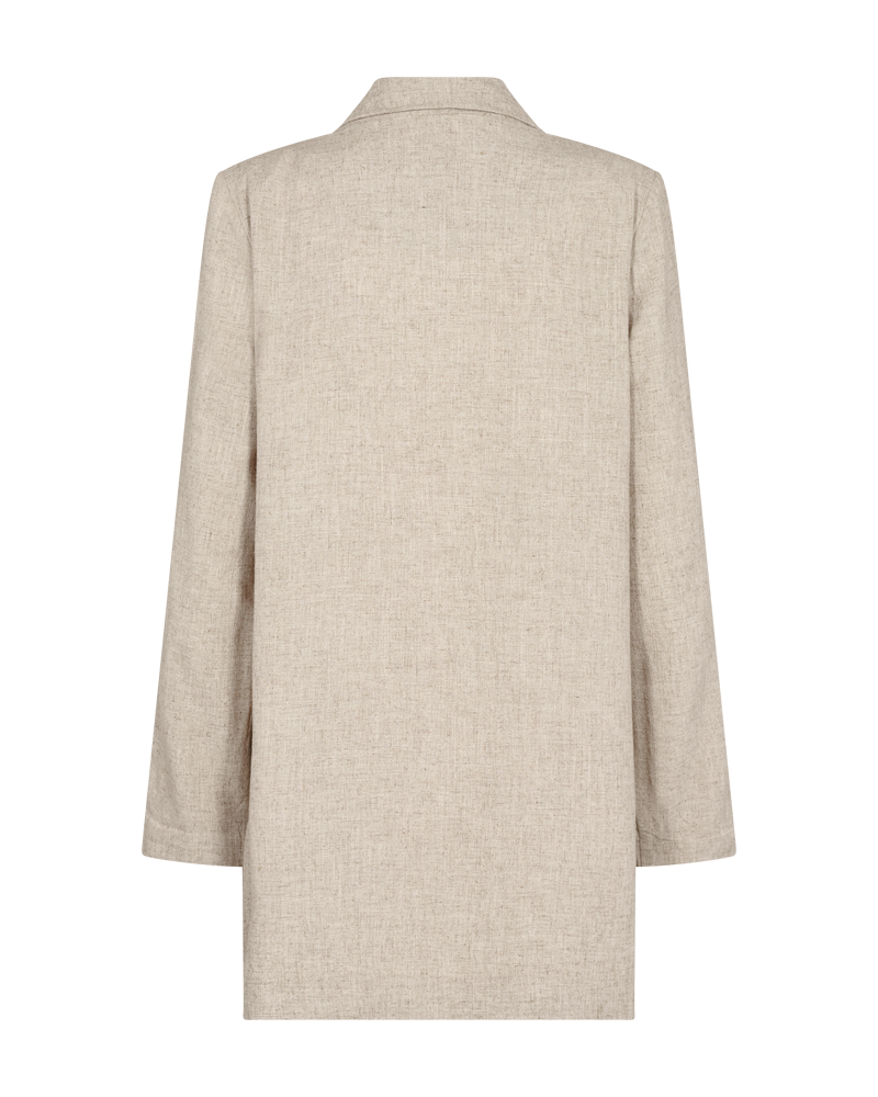 FQLUIGI - BLAZER MIT LEINEN - BEIGE