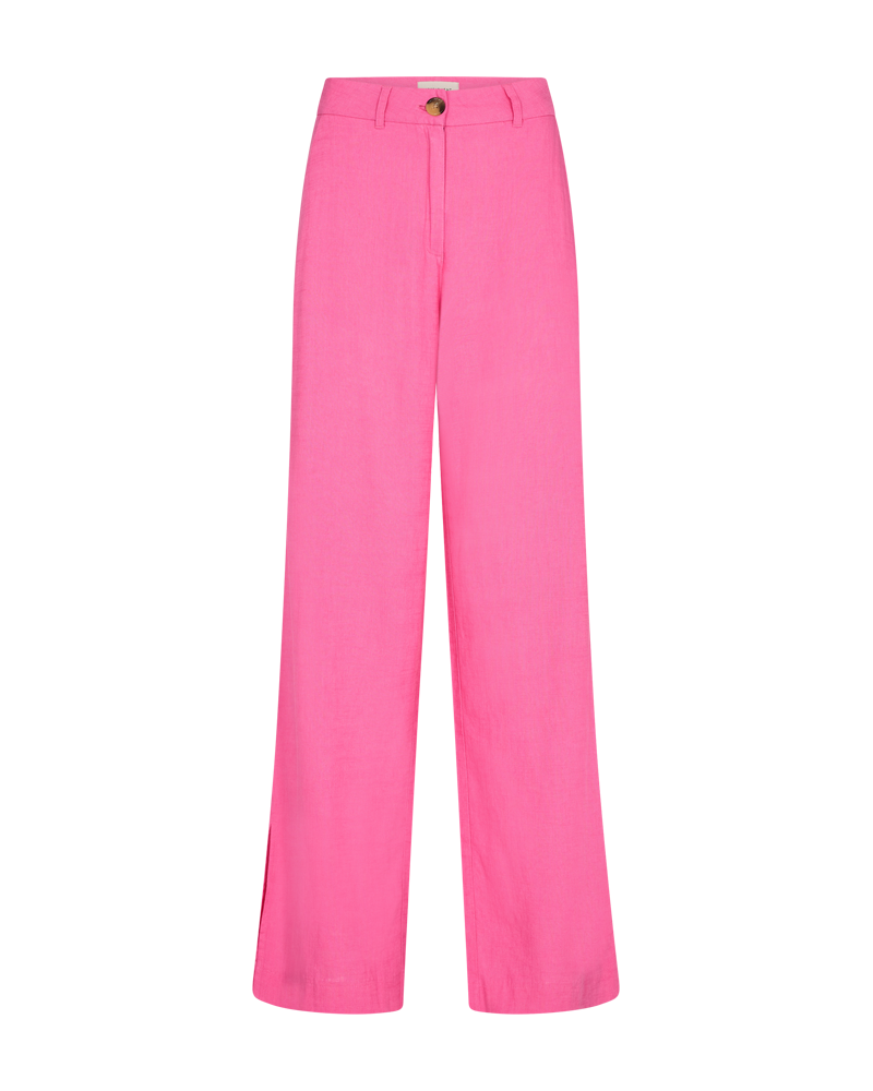 FQLUIGI - HOSE MIT LEINEN - ROSA