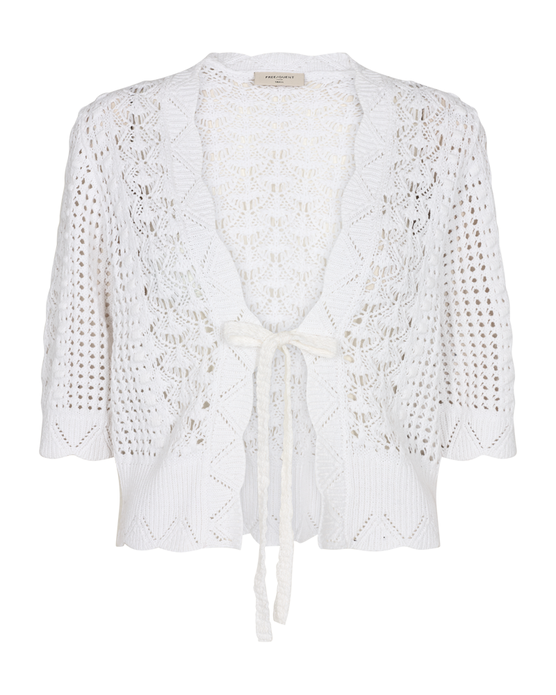 FQESSAY - CARDIGAN - WEISS