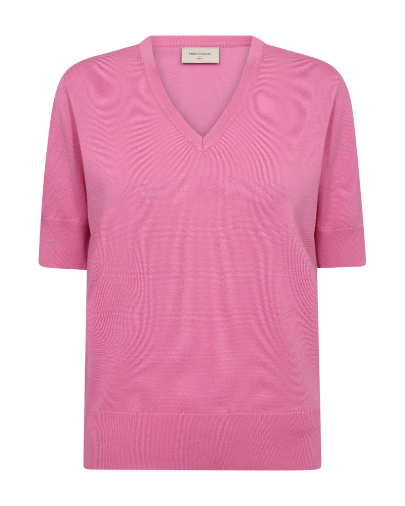 FQKATIE - STRICK PULLOVER - ROSE