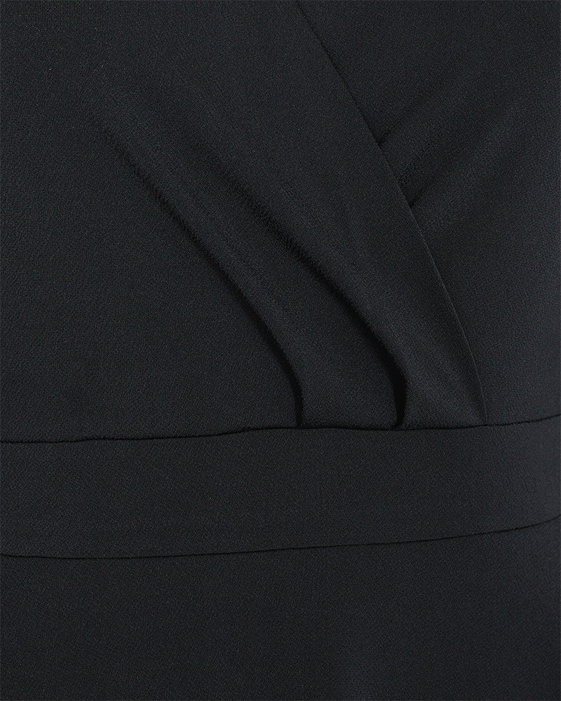 FQYRSA - KLEID - SCHWARZ