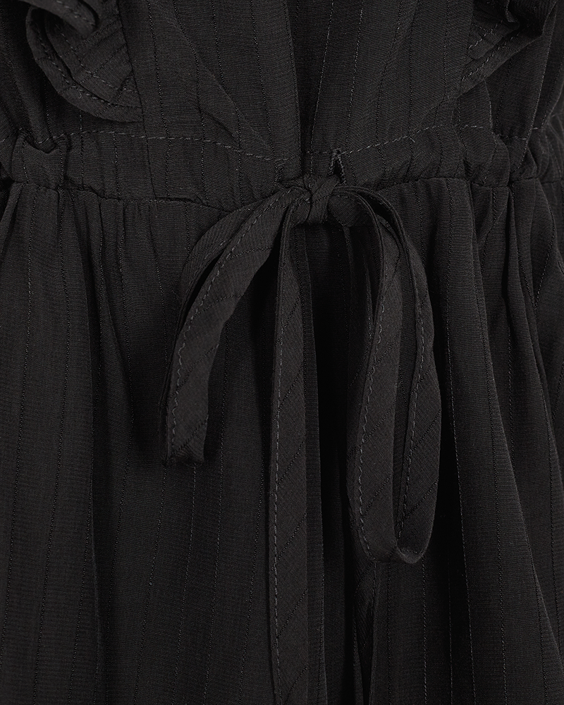 FQLOLLO - BLUSE - SCHWARZ