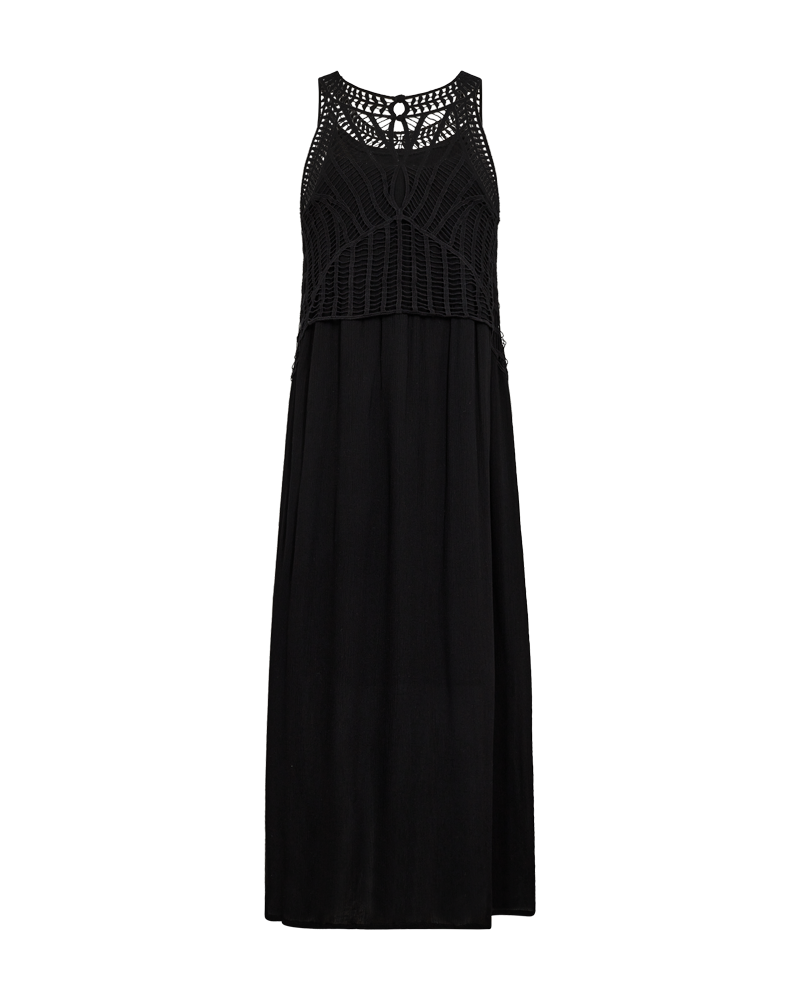 FQVALEEN - KLEID - SCHWARZ