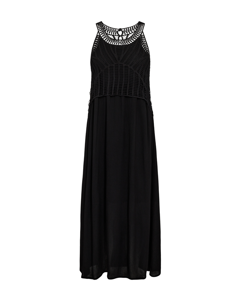 FQVALEEN - KLEID - SCHWARZ