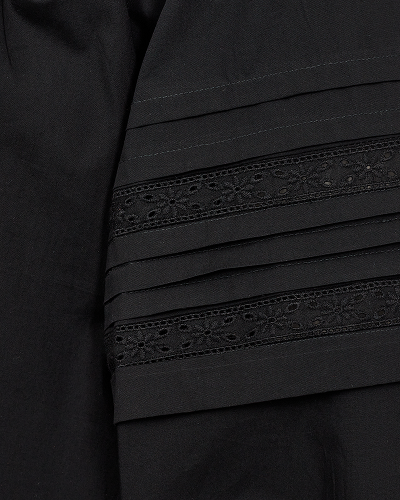 FQWIWA - KLEID - SCHWARZ