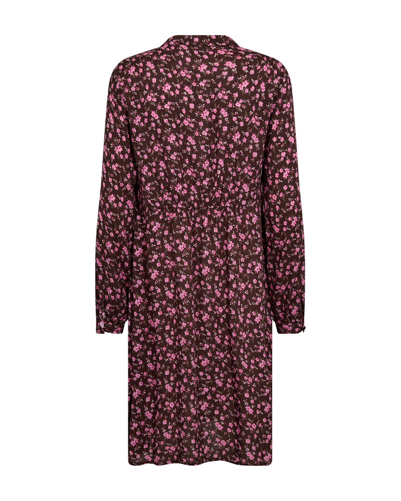 FQADNEY - KLEID - BRAUN UND ROSA