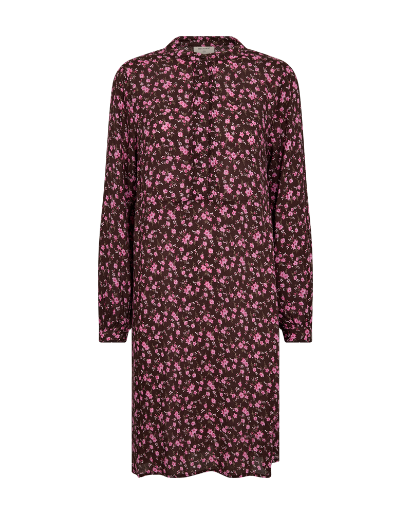 FQADNEY - KLEID - BRAUN UND ROSA