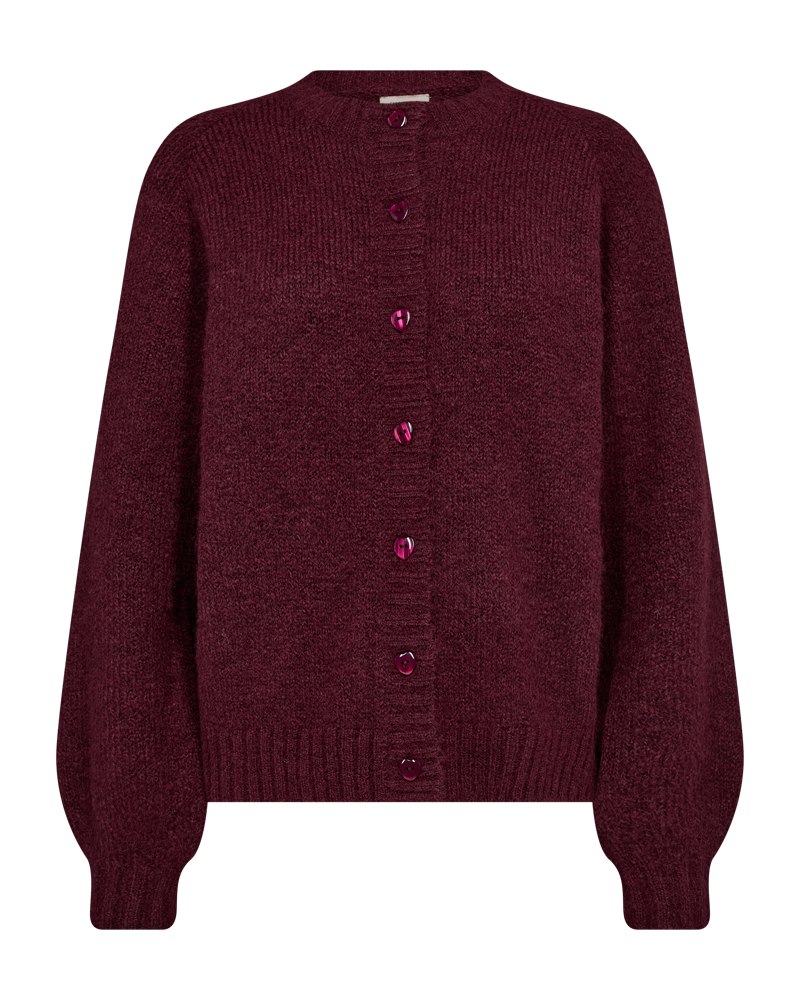 FQLOUISA - CARDIGAN - BORDEAUX