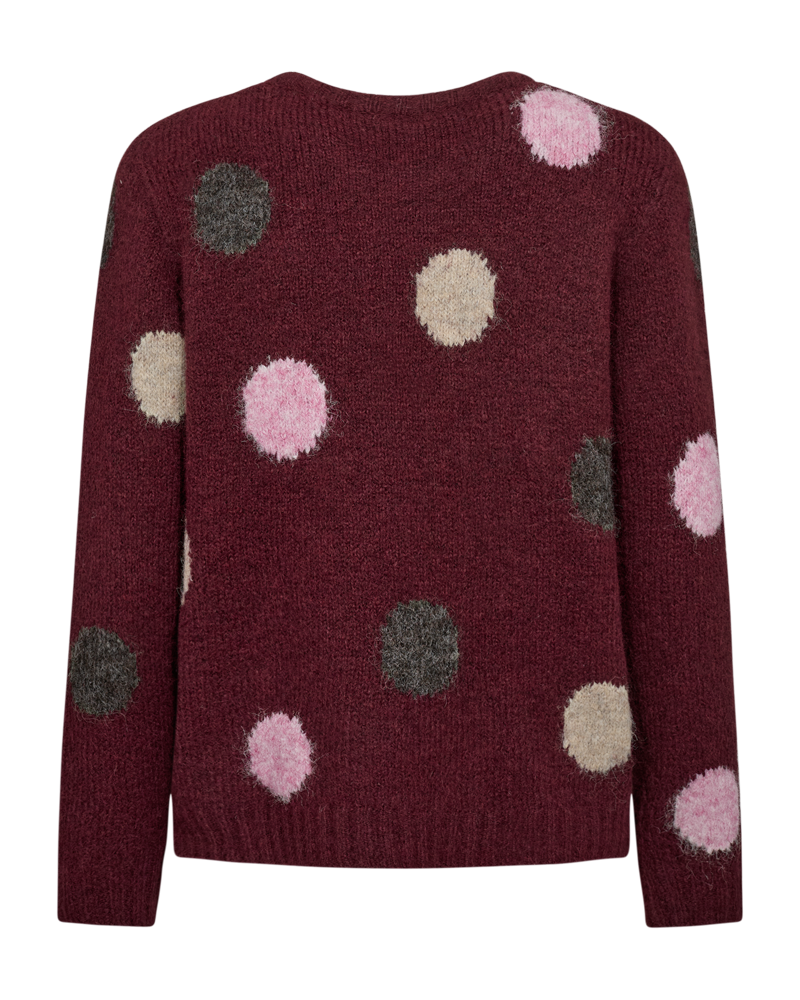 FQLOUISA - PULLOVER - BORDEAUX