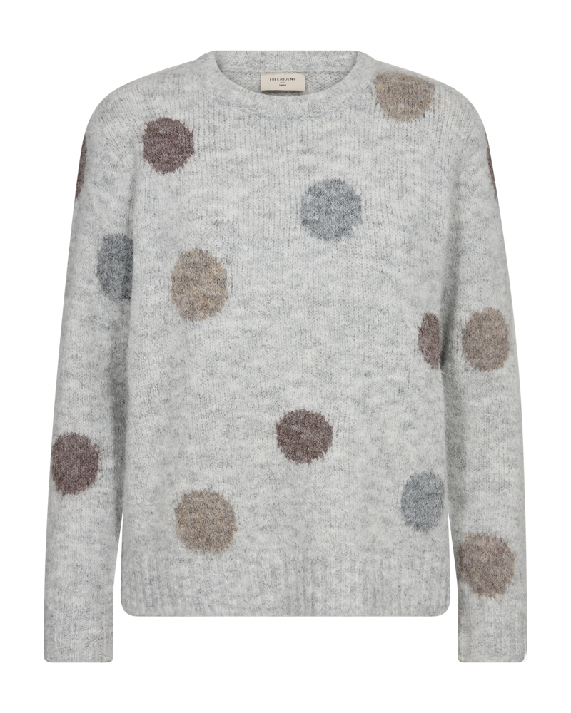 FQLOUISA - PULLOVER - GRAU UND BRAUN
