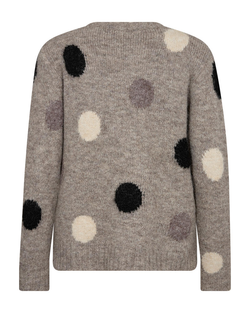 FQLOUISA - PULLOVER - BRAUN UND SCHWARZ