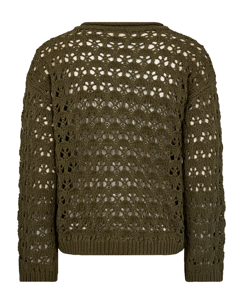 FQCOTLA - PULLOVER - GRUN