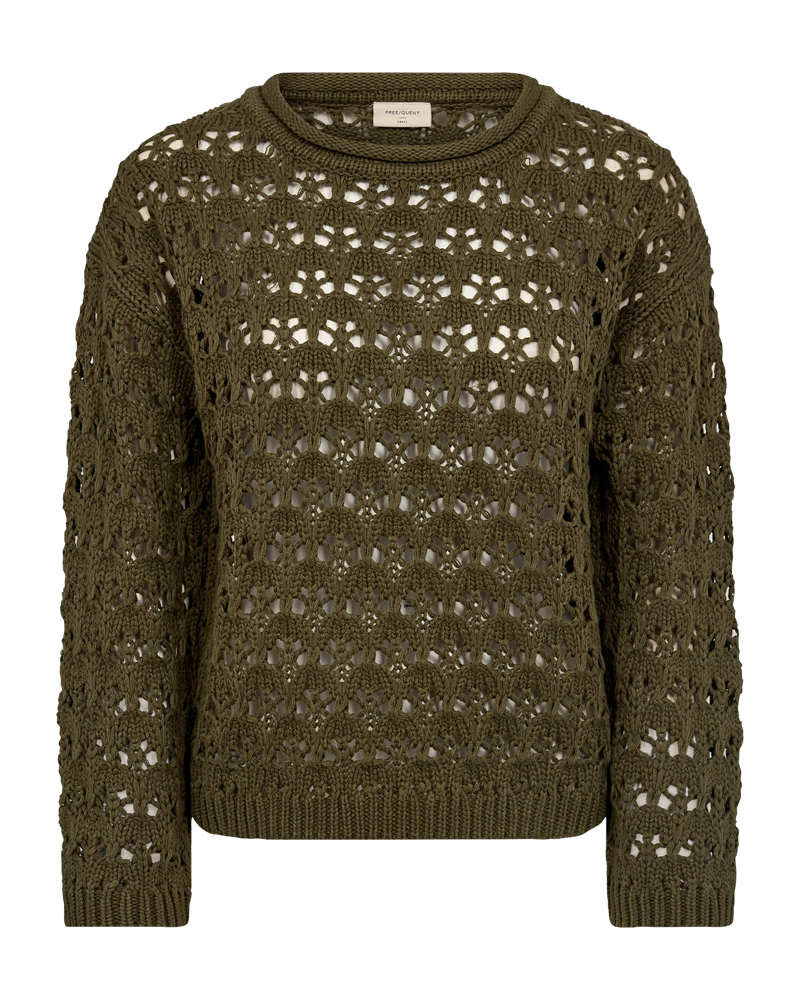 FQCOTLA - PULLOVER - GRUN