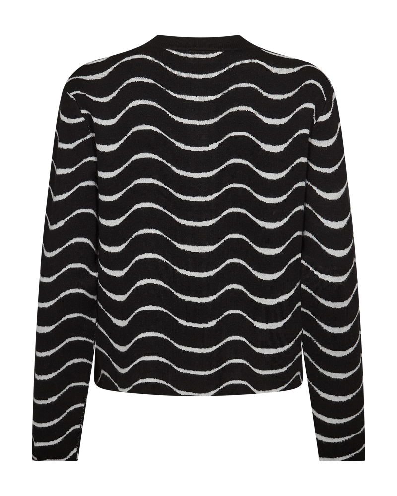FQANI - CARDIGAN - SCHWARZ