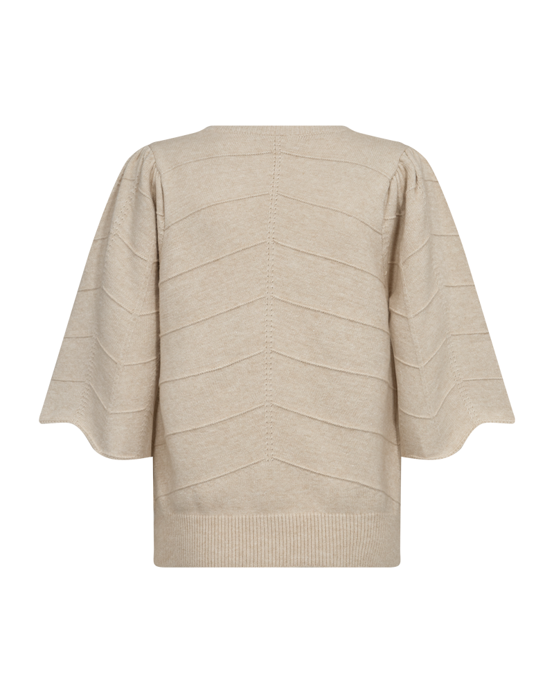 FQCLAURA - PULLOVER - BEIGE