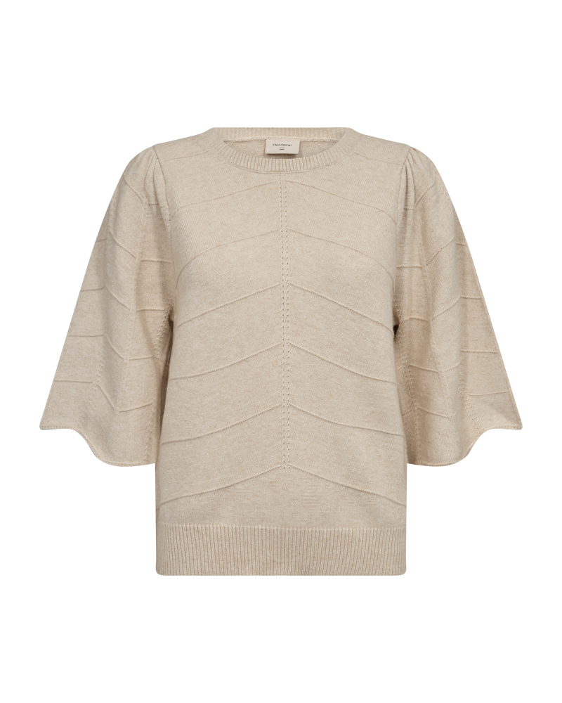 FQCLAURA - PULLOVER - BEIGE