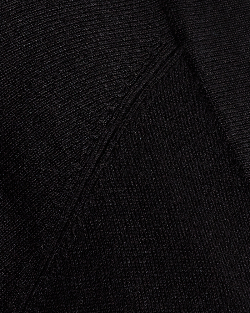 FQPLAIN - STRICKJACKE - SCHWARZ