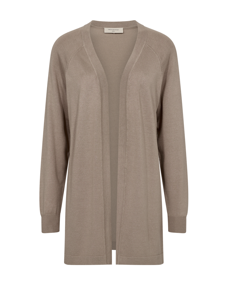 FQPLAIN - STRICKJACKE - BEIGE