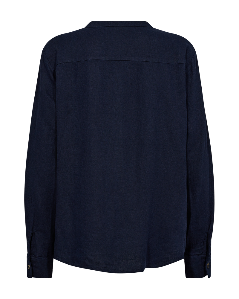 FQLAVA - HEMD MIT V-AUSSCHNITT - BLAU