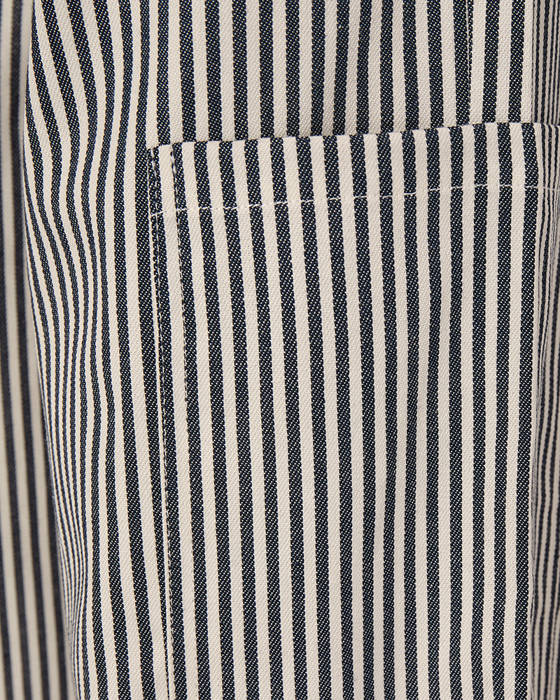 FQMELLA - HOSE - BLAU UND WEISS