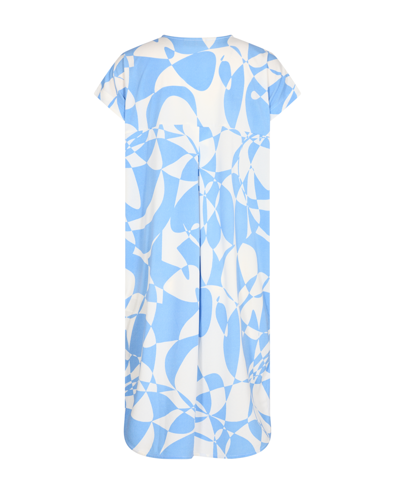 FQFLOI - KLEID - BLAU UND WEISS