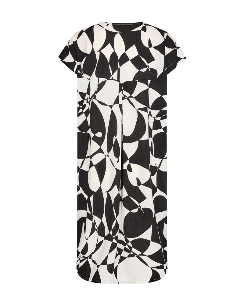 FQFLOI - KLEID - SCHWARZ UND WEISS