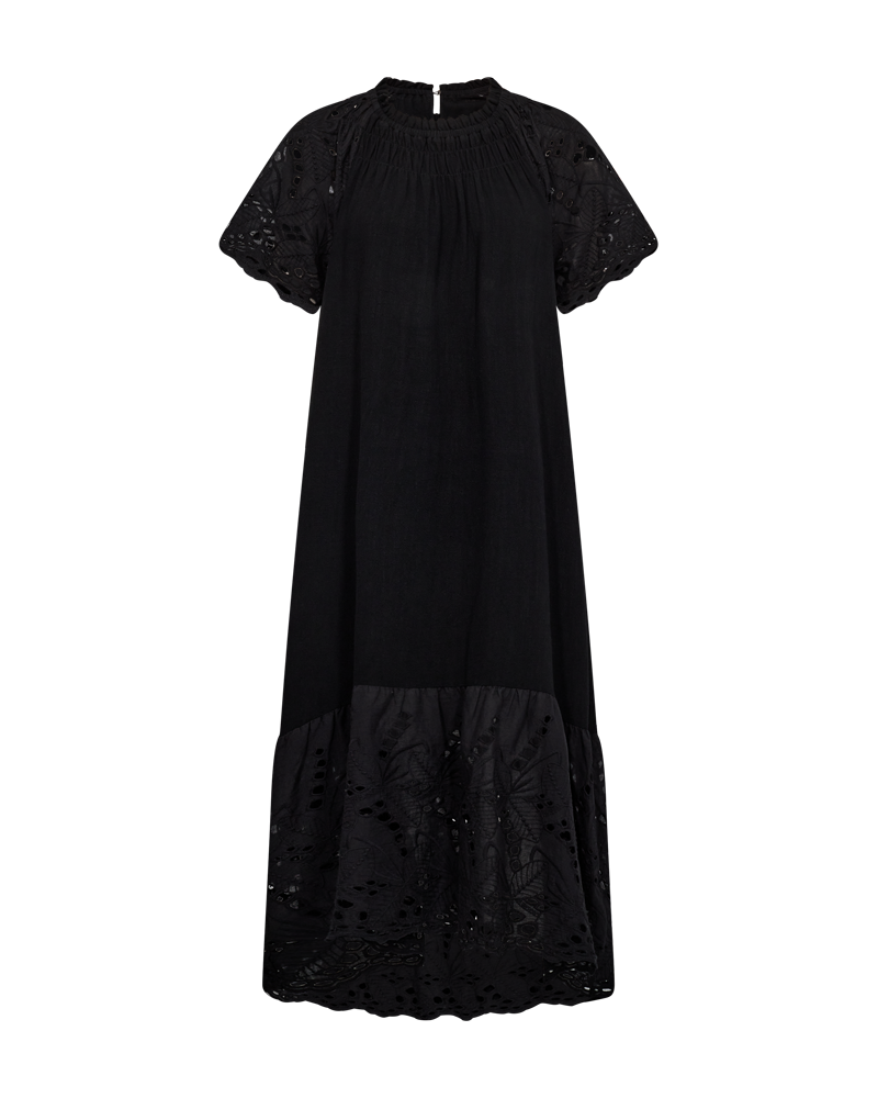 FQLARA - KLEID - SCHWARZ