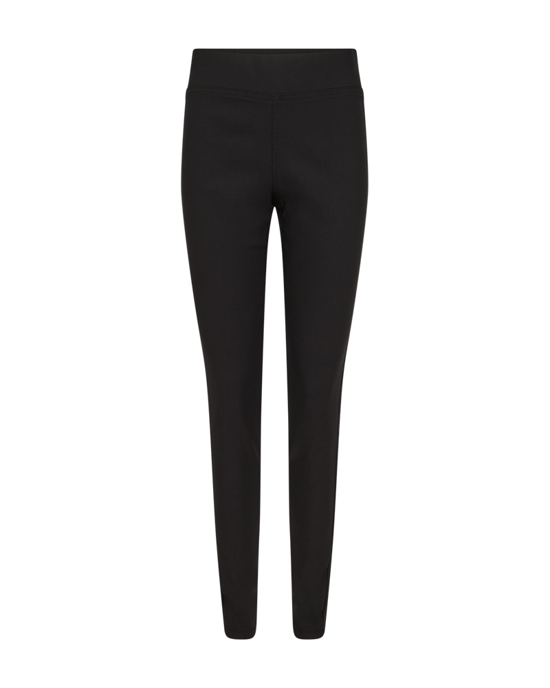 FQSHANIA - HOSE MIT ELASTICHEM BUND - SCHWARZ