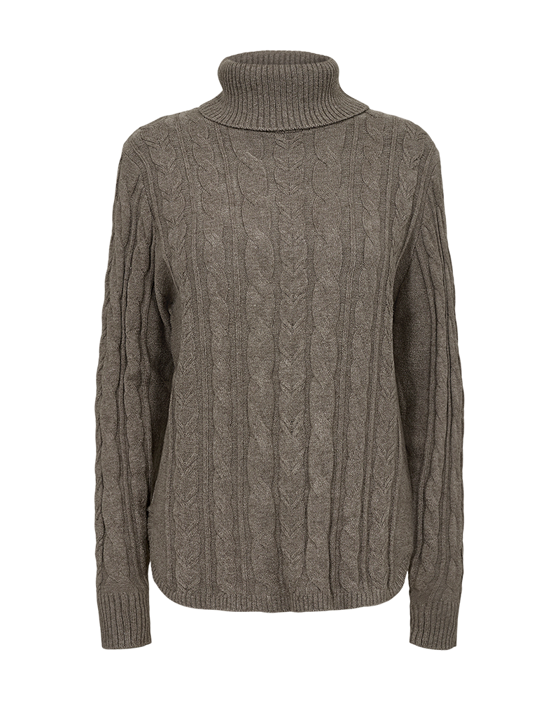 FQCLAURA - PULLOVER - BRAUN