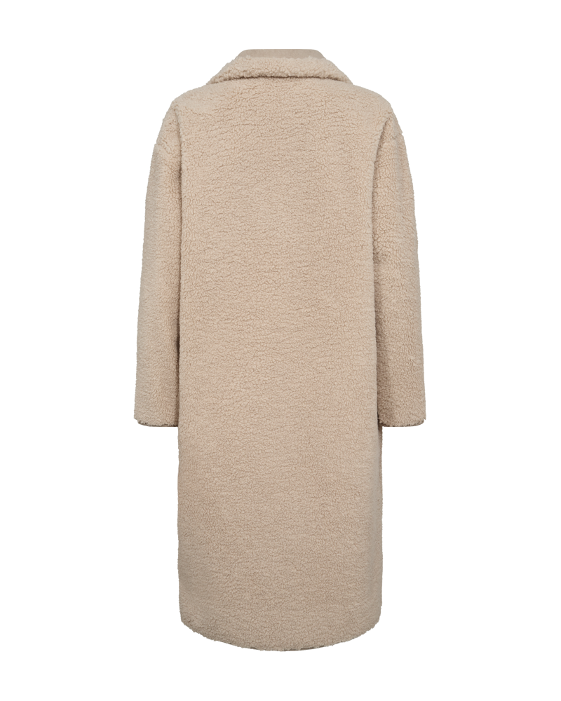FQLAMBY - TEDDYJACKE - BRAUN UND WEISS