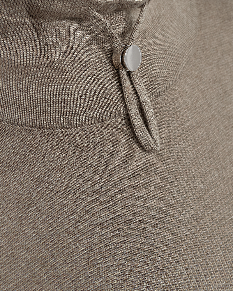 FQANI - PULLOVER - BRAUN