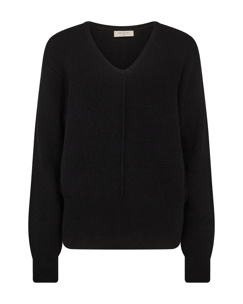 FQCLAURA - PULLOVER - SCHWARZ