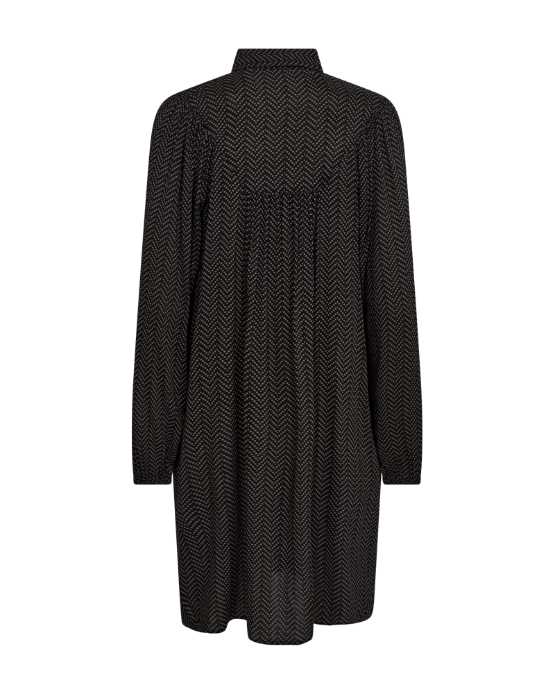 FQADNEY - KLEID - SCHWARZ UND BRAUN