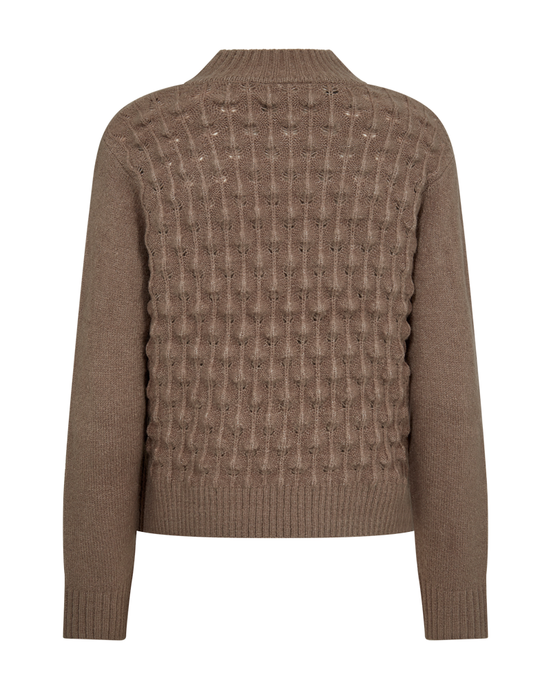 FQTRAY - PULLOVER - BRAUN