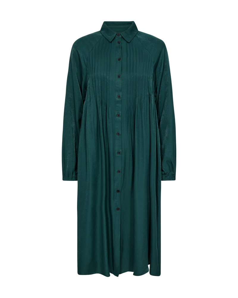 FQZANDRA - KLEID - GRUN