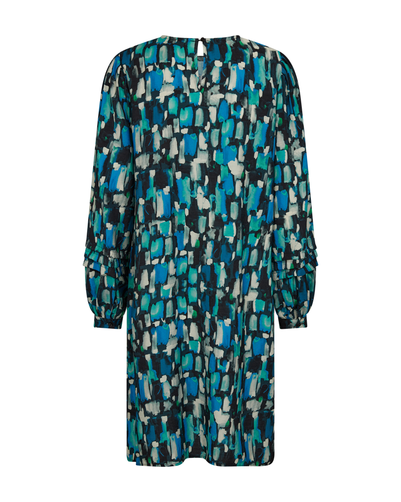 FQMALONA - KLEID - SCHWARZ UND BLAU