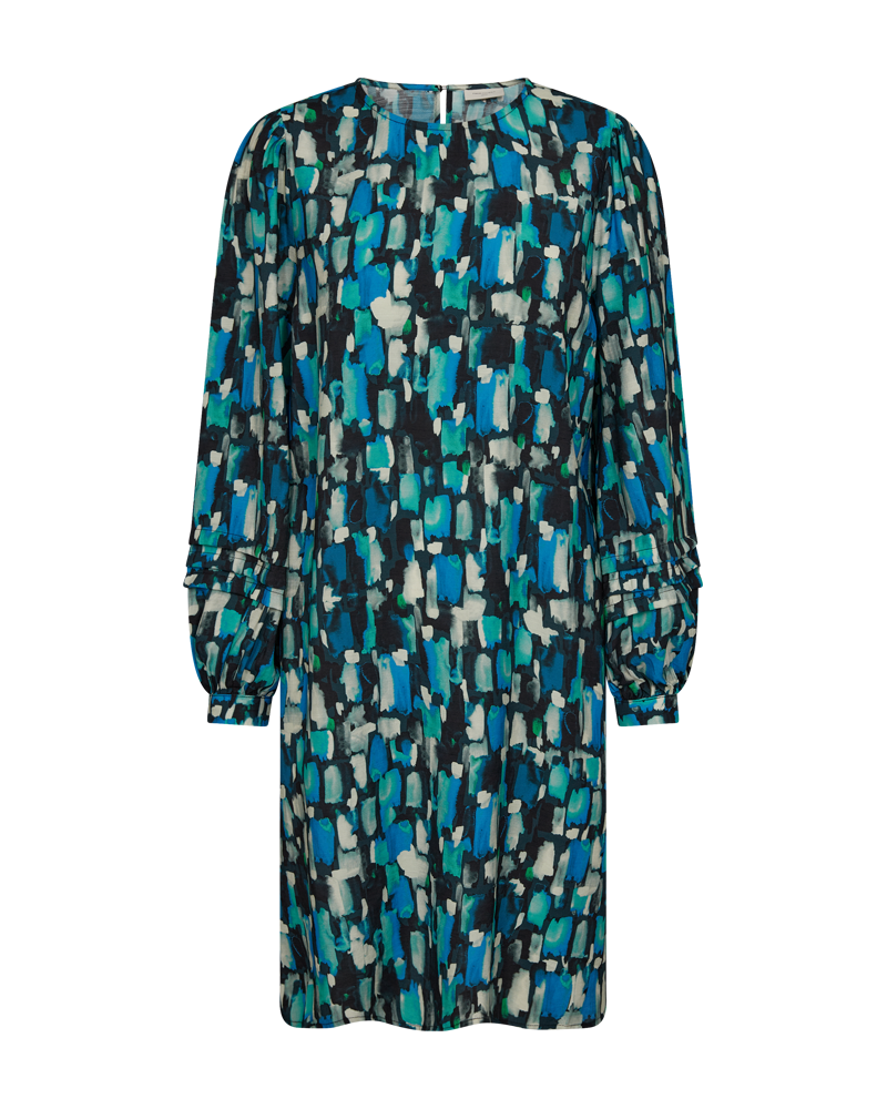 FQMALONA - KLEID - SCHWARZ UND BLAU