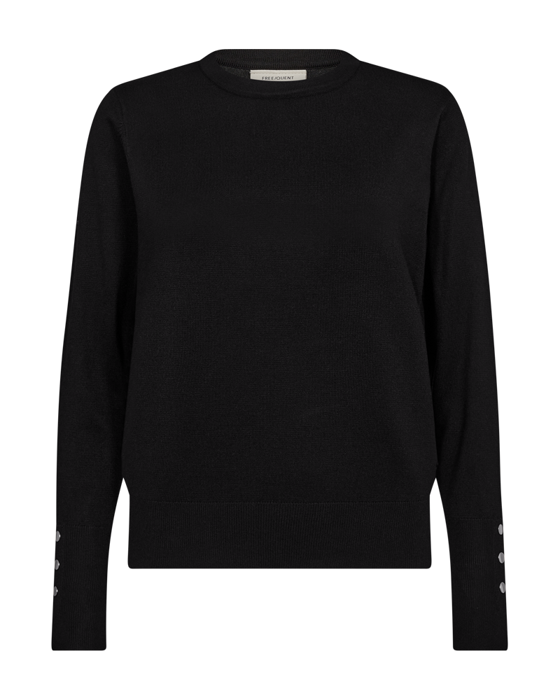 FQKATIE - PULLOVER - SCHWARZ