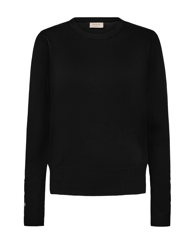 FQKATIE - PULLOVER - SCHWARZ