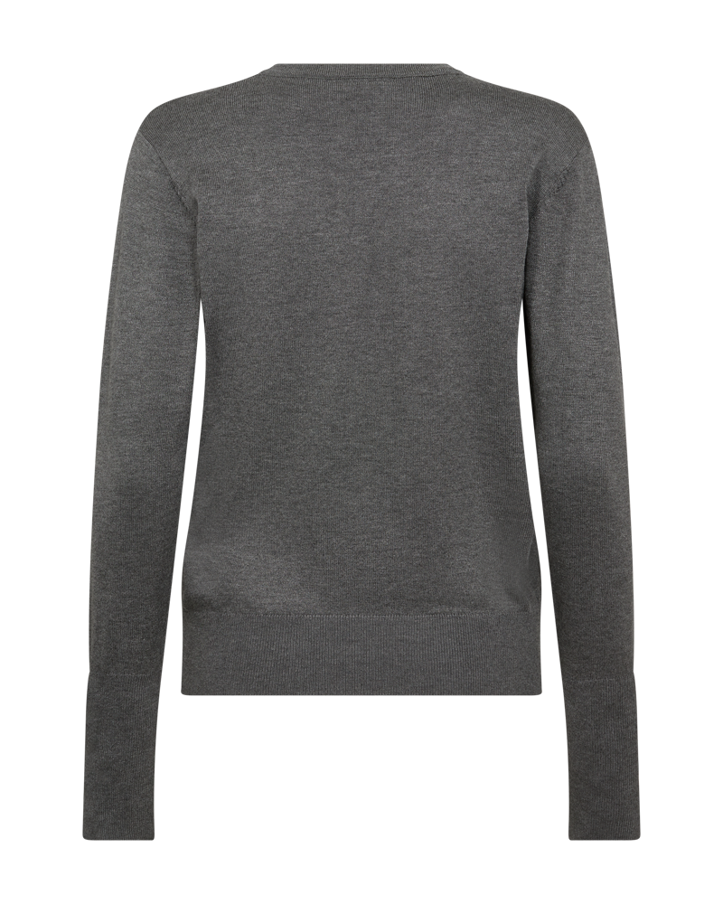 FQKATIE - PULLOVER - GRAU